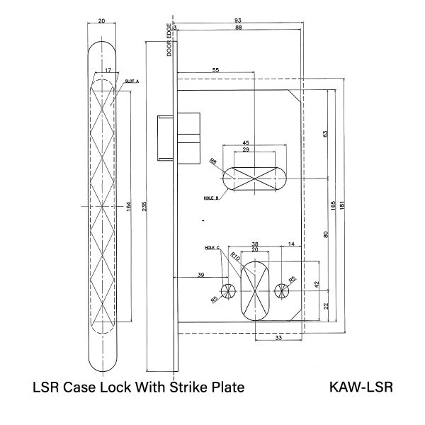Vinco KAW LSR Lock Case / KAW-LSR - Image 2