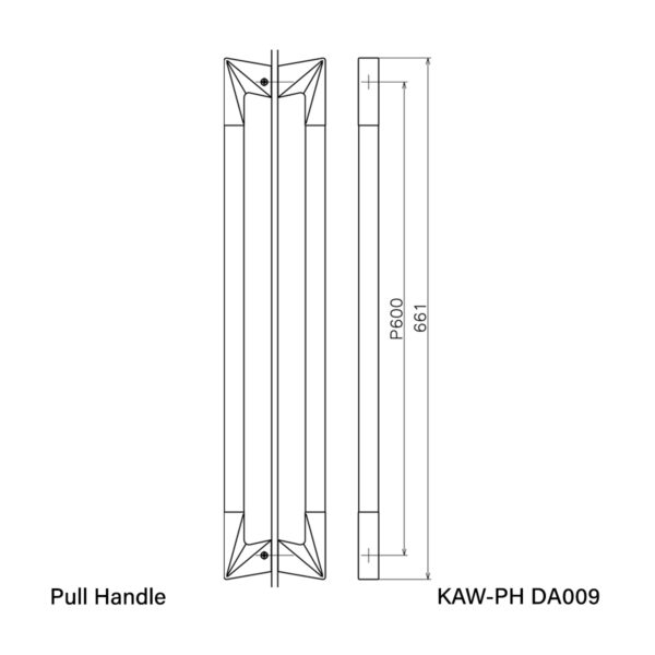 Vinco KAW Pull Handle / KAW-PH DA009 - Image 2