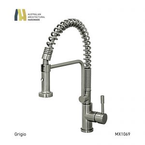 Stainless Steel Lever Sink Mixer - MX1069 (Pull Out DUAL SPRAY)