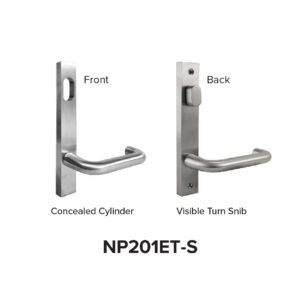 NP201ET-S Plate Door Handle