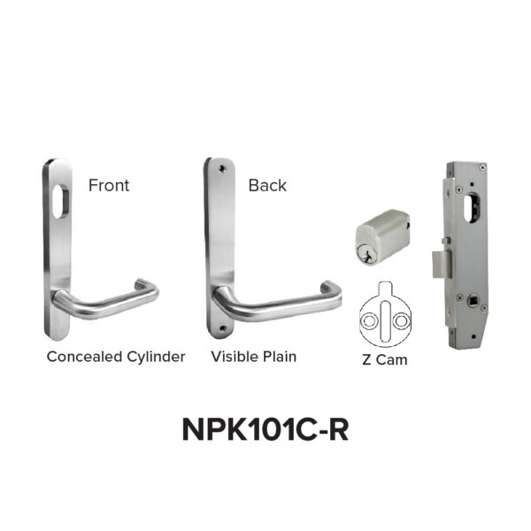 Classroom Lock Function Round End / NPK101C-R