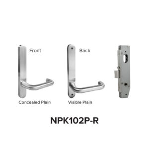 Passage Function Lock Round End / NPK102P-R