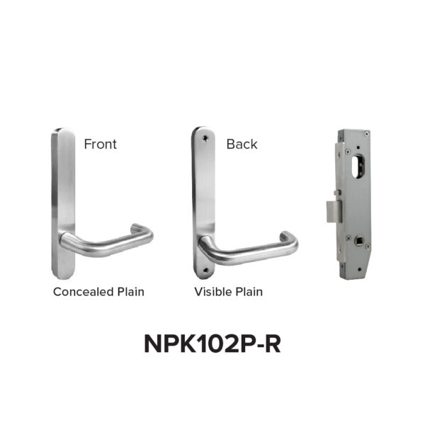 Passage Function Lock Round End / NPK102P-R