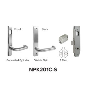 Classroom Lock Function Square End / NPK201C-S