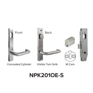 Office Entrance Function Lock Square End / NPK201OE-S