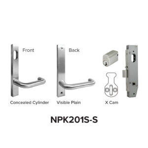 Storeroom Function Lock Square End / NPK201S-S
