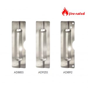 Fire-rated Security Strike Shields