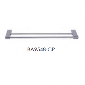 60cm Double Towel Bar & Rack - 548