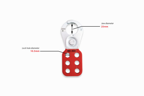 PA Coated Steel Hasp - Image 5