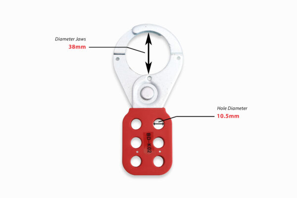 PA Coated Steel Hasp - Image 8
