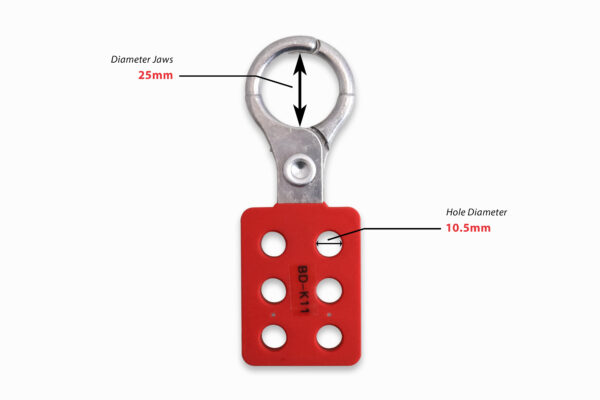 Aluminum Lockout Hasp - Image 5
