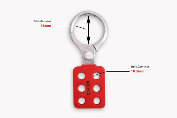 Aluminum Lockout Hasp - Image 9