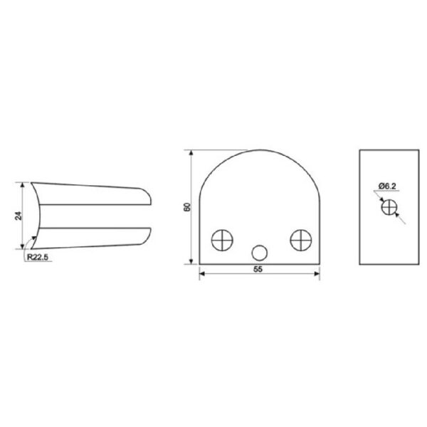 Glass Fittings 304 Grade Stainless Steel – GB57CB - Image 2