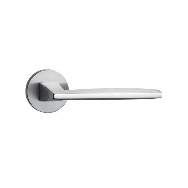 Vinco KAW C8 Lever Handle & Rose/Satin Chrome / KAW-LV08 CP/SC