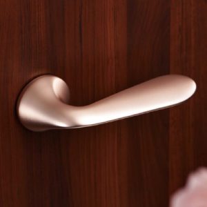 Vinco KAW Lever Handle/Round Rose/Rose Gold - KAW-LV29 RG