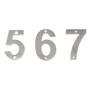 Stainless Steel Numerals