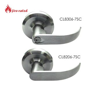 Fire-rated Pro 8000 Series Heavy Duty Leverset