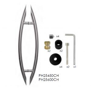 Stainless Steel Pull Handles - Athena CH Handles
