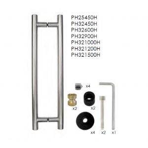 Europa H Handles 25mm Diameter
