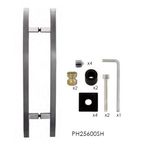 Stainless Steel Pull Handles - Atlantis SH Handles