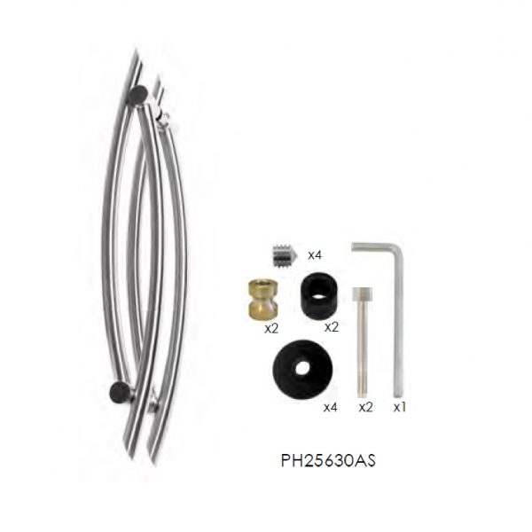 Stainless Steel Pull Handles - Astra AS Handles