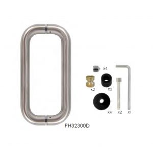 Stainless Steel Pull Handles - Hercules D Handles