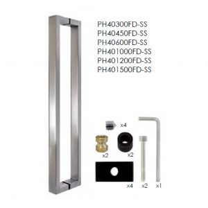 Stainless Steel Pull Handle - Medusa FD Handles