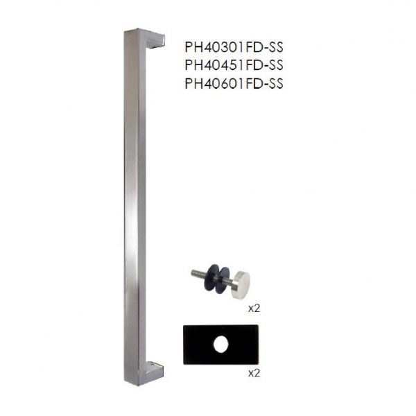 Stainless Steel Pull Handle - Medusa FD Handles - Image 2