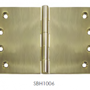 Polished Brass Wide Throw Hinges