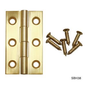 Polished Brass Butt Hinges