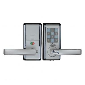 Smart Digital Card Lock in Silver