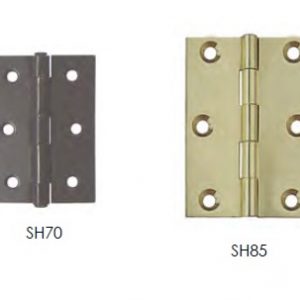 Steel Butt Hinges 50mm~85mm Length 3 holes