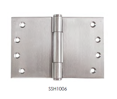 BROAD BUTT HINGE 100MM LOOSE PIN SINGLE - Pinnacle Hardware