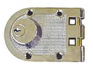 Double Cylinder Rim Deadlock
