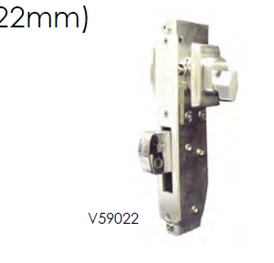 Narrow Stile Short Throw Mortice Locks (22mm)