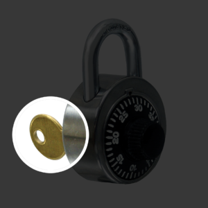 Override Key only School combination padlock